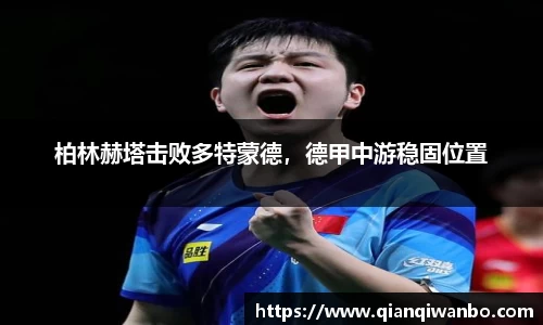 柏林赫塔击败多特蒙德,德甲中游稳固位置